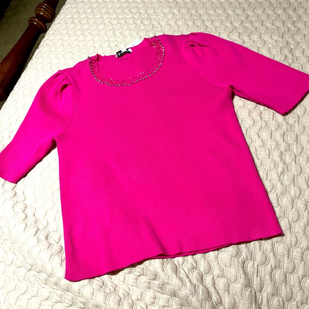 Nanette Lepore fuschia pink size L